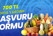 700 TL Gıda Yardımı Başvuru Formu