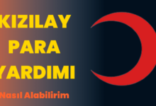 Kızılay Para Yardımı Nasıl Alabilirim